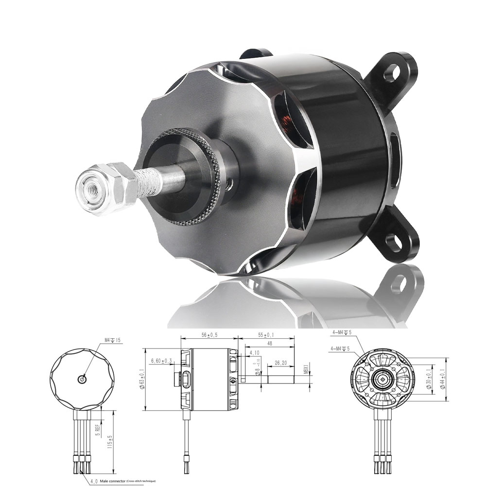 LJ5330 High Power 3500W KV220  - đánh giá và giá Drone Motor