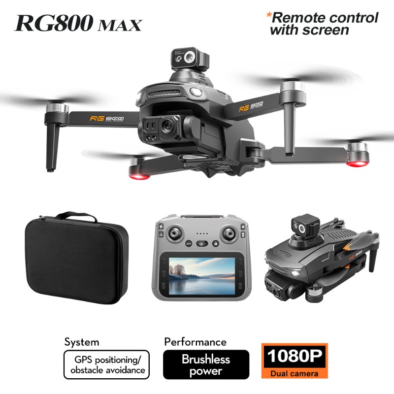 NEW RG800 MAX Drone 1080P HD C - đánh giá và giá Drone Gimbal